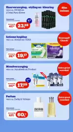 Bol.com folder Pagina 14: Intieme hygiëne van o.a. Always en TENA €19,17, SYOSS haarspray €23,89