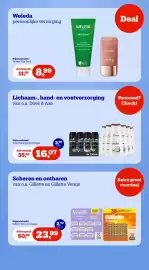 Bol.com folder Pagina 7: Weleda Skin Food €8,99, Scheren en ontharen van o.a. Gillette en Gillette Venus €23,99