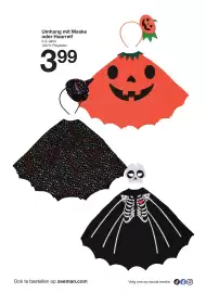 Zeeman Prospekt woche 38 Seite 12: Umhang mit Maske oder Haarreif €3,99