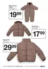 Zeeman Prospekt woche 38 Seite 2: Damenjacke €29,99, Baby-Outdoor-Anzug €19,99