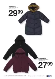 Zeeman Prospekt woche 38 Seite 4: Kinderjacke €29,99, Kinderjacke €27,99