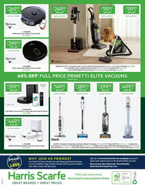 Harris Scarfe catalogue Page 16: MyGenie XSonic Aquamotion Robot Vacuum & Mop €299,99