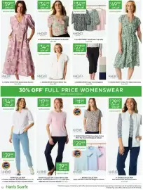 Harris Scarfe catalogue Page 12: KHOKO SMART Tuck Sleeve Top Rosette €34,99, D. KHOKO SMART Notch Neck Top Daisy €34,99