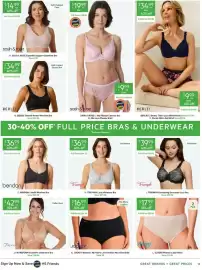 Harris Scarfe catalogue Page 13: J. FAYREFORM Charlotte Underwire Bra €42,99