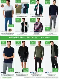 Harris Scarfe catalogue Page 14: E. J.C. LANYON Colour Blocked Zip Thru Fleece €29,99