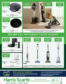 Harris Scarfe catalogue Page 16: MyGenie XSonic Aquamotion Robot Vacuum & Mop €299,99