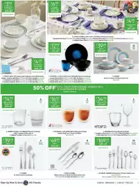 Harris Scarfe catalogue Page 7: Soren 24 Piece Cutlery Set Range €39,99