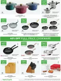 Harris Scarfe catalogue Page 8: G. Tefal Ceradelice Ceramic Induction Frypan Set €99,99