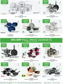 Harris Scarfe catalogue Page 9: Smith+Nobel 5pc Traditions Stainless Steel Cookset €99,99