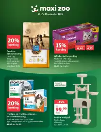 Maxi Zoo folder week 39 Pagina 1