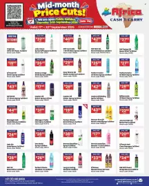 Africa Cash and Carry catalogue week 38 Page 1: SNF Oil Moist Shine €26,39, Restore Plus Oil Moist Lotion/Spray €43,35