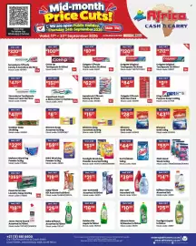 Africa Cash and Carry catalogue week 38 Page 16: Sensodyne Toothpaste Clean & Fresh €471,25, Goldbar Soap €411,69
