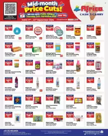 Africa Cash and Carry catalogue week 38 Page 20: HPH Tokoloshe Salt Plastic Assorted €10,34, Lotus Sea Salts €11,69