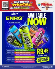 Africa Cash and Carry catalogue week 38 Page 24: NASTY E/DRINK €9,49