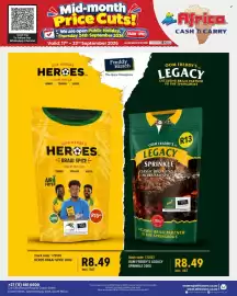 Africa Cash and Carry catalogue week 38 Page 25: HEROES BRAAI SPICE €8,49