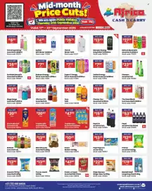 Africa Cash and Carry catalogue week 38 Page 26: Henro Wafers €10,25, Surfside Moctails Assorted €38,49