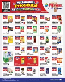 Africa Cash and Carry catalogue week 38 Page 27: 7AM Corn Flakes €32,50, Clover Custard €57,50