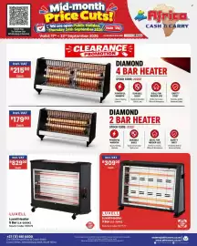 Africa Cash and Carry catalogue week 38 Page 36: Luxell Heater 3 Bar (LX-2840) €309,00, Luxell Heater 5 Bar €829,00