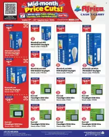 Africa Cash and Carry catalogue week 38 Page 38: Eco Led Floodlight 150W Slim €209,00, Eco Led Floodlight 30W Slim €50,00