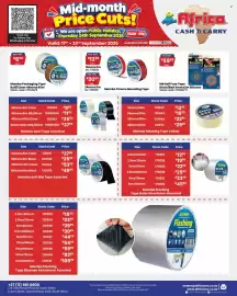 Africa Cash and Carry catalogue week 38 Page 42: Mamba Xtreme Mounting Tape €13,99, Mb Self Fuse Tape Silicone €59,99