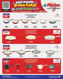 Africa Cash and Carry catalogue week 38 Page 48: Cast Iron Skillet Assorted €169,00, Black €229,00