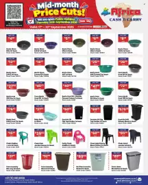 Africa Cash and Carry catalogue week 38 Page 60: Basin 42cm [Afri] €12,50, Basin 53cm [Ansari] €16,99