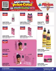 Africa Cash and Carry catalogue week 38 Page 64: Long & Lasting Silicone Serum €38,00, Long & Lasting Oil Moist €115,00