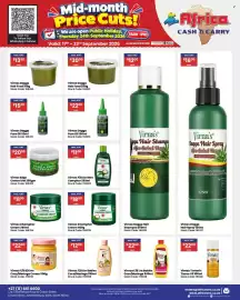 Africa Cash and Carry catalogue week 38 Page 67: Virnas Edge Control Gel €20,00, Virnax Champhor Cream €18,00