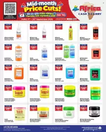 Africa Cash and Carry catalogue week 38 Page 79: Sarah Herb Cond €76,46, Black Velvet Herbal Shampoo €58,98