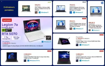 Canada Computers flyer Page 4: Asus vivobook x14 14 po intel i7-1355u 12 go 512 go windows 11 famille €799,00