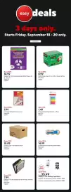 Staples flyer Page 2: Five Star 7 Pocket Expanding File with Tabs €7,99