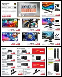 Visions Electronics flyer week 38 Page 5: Hisense QLED QD6QF 4K Smart TV €598,00, LG QNED75 4K Smart TV €748,00
