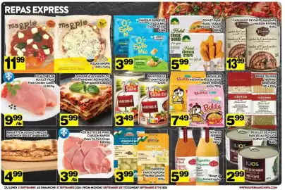 Supermarché PA flyer week 39 Page 3: Quick Fry Pork Chops €3,99, Ilios vine leaves stuffed with rice €2,99