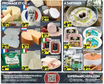 Supermarché PA flyer week 39 Page 6: Akawie Cheese €2,19, Smoked Turkey Breast €8,99