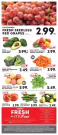 Market Place IGA flyer week 38 Page 6: Fresh baby-cut bc carrots €3,99, Fresh bc broccoli crowns €3,49