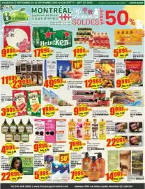 Btrust Supermarket flyer week 38 Page 1: Cow brand bouncia selection €5,99, Heineken bière sélectionnée €17,99