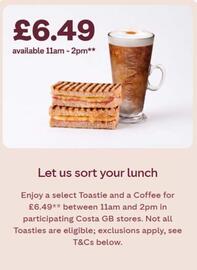 Costa Coffee leaflet Page 2