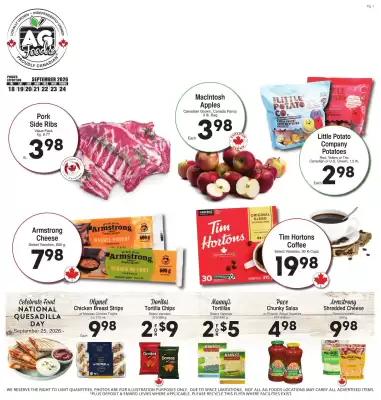 AG Foods flyer (valid until 24-09)