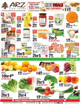 Arz Fine Foods (valid until 24-09)