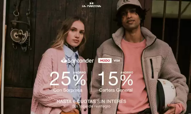 La Martina (válido hasta 9-10)