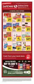 Safeway weekly ad week 38 Page 1: Bagel Bites Mini Pizza Bagels €9,99, Signature Select Glass Cleaner €1,99