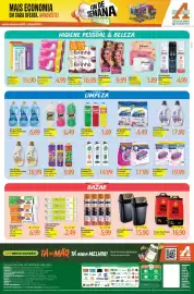 Folheto Atacadão Página 4: Detergente liquido €1,69, Kerocopo - copo de plástico descartável €2,49