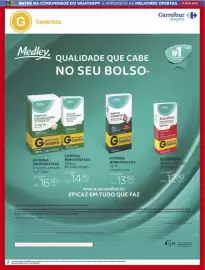 Catálogo Drogarias Carrefour semana 38 Página 3: Mg - ibuprofeno €12,90, Dipirona - dipirona monoidratada €16,90