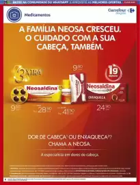 Catálogo Drogarias Carrefour semana 38 Página 6: Neosaldina - enxaqueca €24,90, Neosaldina - emancheza e maureau €9,90