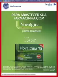 Catálogo Drogarias Carrefour semana 38 Página 7: Novalgina - dipirona monoidratada €20,90