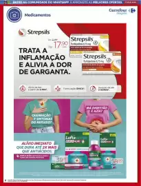 Catálogo Drogarias Carrefour semana 38 Página 8: Strepsils €17,90, Luftagastro - acipara de bebe €39,90
