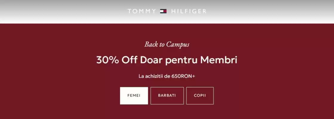 Catalog Tommy Hilfiger (valid până la 20-09)
