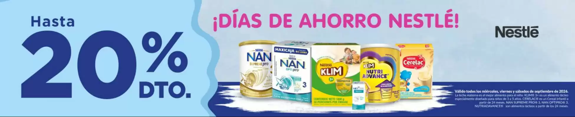 Farmacias Pasteur (válido hasta 1-10)