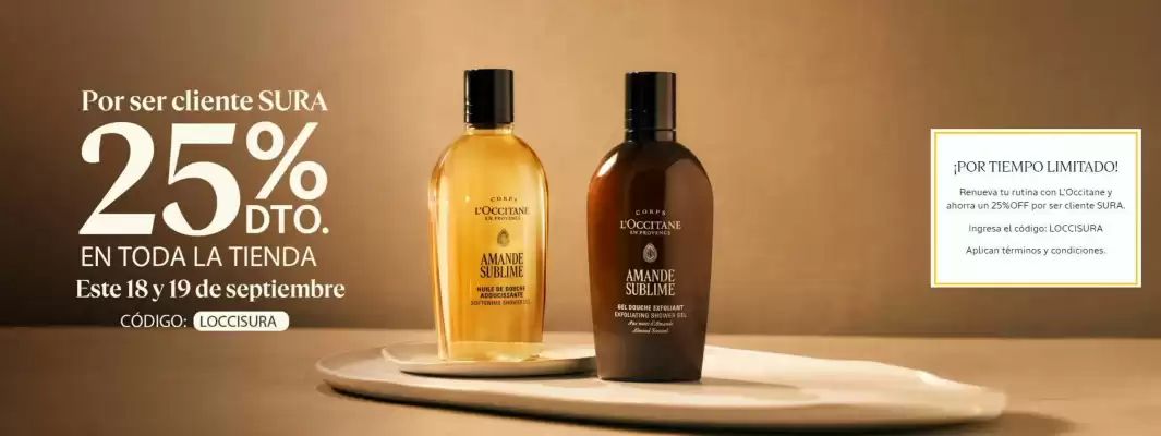 L'Occitane (válido hasta 21-09)