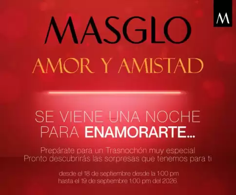 Masglo (válido hasta 21-09)